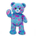 Build-A-Bear ~ Blue Polka Dot Teddy Bear - stuffed-animals photo