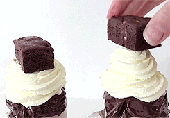  Schokolade Brownie Freak-shake