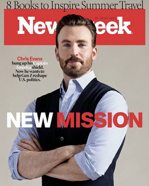  Chris Evans || Newsweek || June 2021