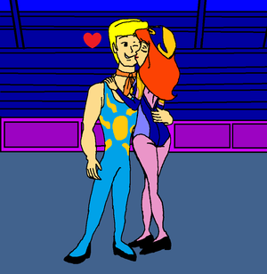  프레드 and Daphne Circus Couples Together
