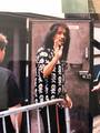 Gene ~Cardiff, Wales...May 20, 1992 (Revenge Tour)  - kiss photo