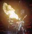 Gene ~Oslo, Norway...June 19, 1997 (Alive Worldwide - Reunion Tour)  - kiss photo