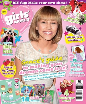  Girls' World Magazine Cover
