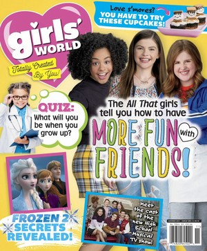  Girls' World Magazine Cover