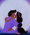 Jasmine and Aladdin - disney fan art