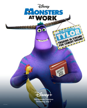  Monsters at Work - Character Poster - Tylor