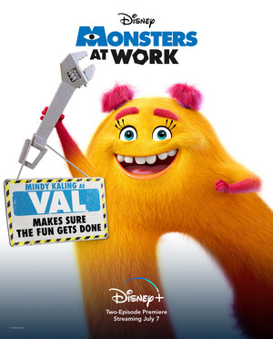  Monsters at Work - Character Poster - Val