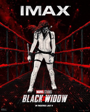  Official Black Widow IMAX Poster