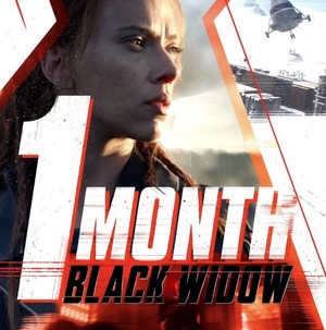  One Month, Marvel Studios' Black Widow arrives 💥 July 9, 2021