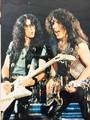 Paul and Bruce ~Cardiff, Wales...May 20, 1992 (Revenge Tour)  - kiss photo