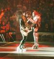 Paul and Gene ~Minneapolis, Minnesota...May 18, 2000 (Farewell Tour)  - kiss photo
