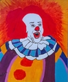 Pennywise Painting by John W. Gacy - serial-killers photo