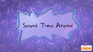  Rugrats - secondo Time Around titolo Card
