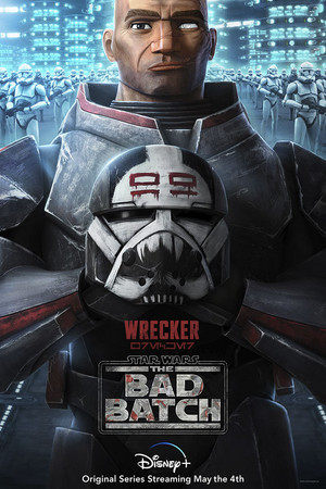  bintang Wars: The Bad Batch || Character Poster || Wrecker