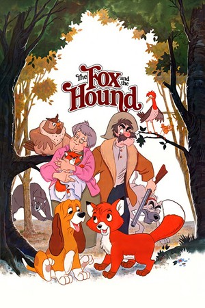  The zorro, fox and the Hound (1981) Poster