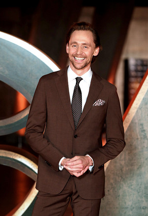  Tom Hiddleston on the Red Carpet for the LOKI Premiere in লন্ডন