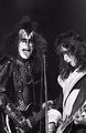 Ace and Gene ~Ottawa, Ontario, Canada...July 14, 1977 (Love Gun Tour)  - kiss photo