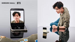  बी टी एस x Samsung Mobile Press | V