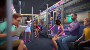  Barbie: Big City, Big Dreams - Inside the Subway Train