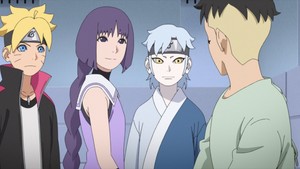  Boruto and Sumire and Mitsuki and Kawaki