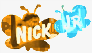  나비 - Nïck Jr Logo - Free Transparent PNG Download