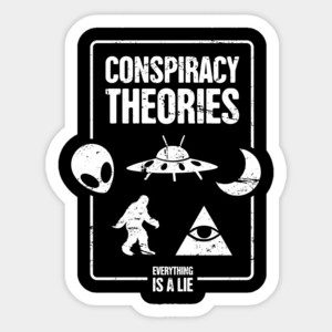 Conspiracy Theory stickers