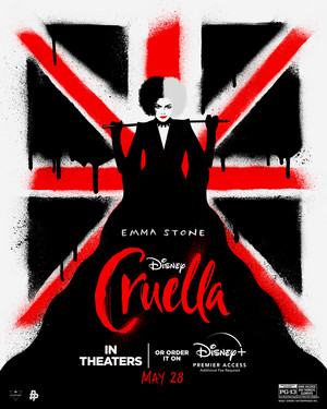  Cruella (2021) Poster Posse Art door Eileen Steinbach
