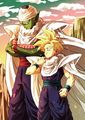 Dragon Ball Z Piccolo Jr and Teen Gohan  - dragon-ball-z fan art