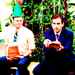 Dwight and Michael - the-office icon