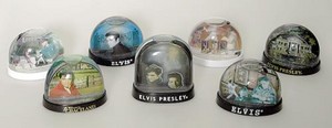  Elvis Presley Snow Domes