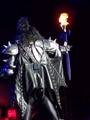 Gene ~Noblesville, Indiana...August 9, 2010 (The Hottest Show on Earth Tour)  - kiss photo