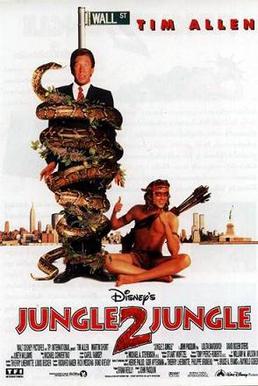  Movie Poster 1997 ディズニー Film, Jungle 2 Jungle