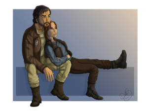  Jyn/Cassian Fanart - trang chủ Is Where The tim, trái tim Is Set In Stone