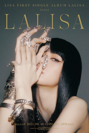  LISA 'LALISA' शीर्षक POSTER