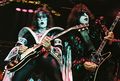 Paul and Ace ~London, England...September 8-9, 1980 (Unmasked Tour)  - kiss photo