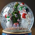 Snow globe - christmas photo