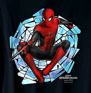  Spider-Man: No Way halaman awal || T-shirt designs || promo art