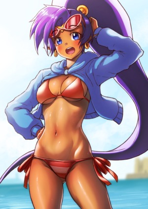 泳装, 游泳衣 Shantae