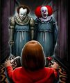Two Pennywise - horror-movies fan art