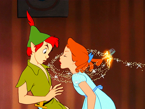  Walt Disney Screencaps - Peter Pan, Wendy Darling & Tinker klok, bell