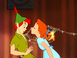  Walt disney Screencaps - Peter Pan, Wendy Darling & Tinker campana