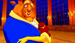  Walt Дисней Screencaps - The Beast & Princess Belle
