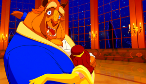  Walt Дисней Screencaps - The Beast & Princess Belle