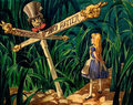 Alice In Wonderland - disney fan art