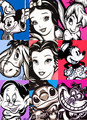 Disney Characters - disney fan art