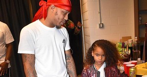 Bow Wow and his daughter 