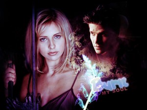  Buffy/Angel hình nền - Burn My Soul
