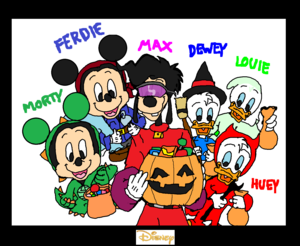 Disney Happy Halloween Kids and Preteens