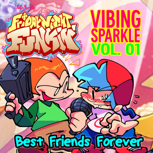  Friday Night Funkin' Vibing Sparkle 01: Best 프렌즈 Forever