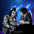 Gene and Tommy ~Austin, Texas...September 29, 2021 (End of the Road Tour) - kiss photo